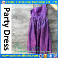 china clothes factory sell used dresses of party for girls used clothing wholesale